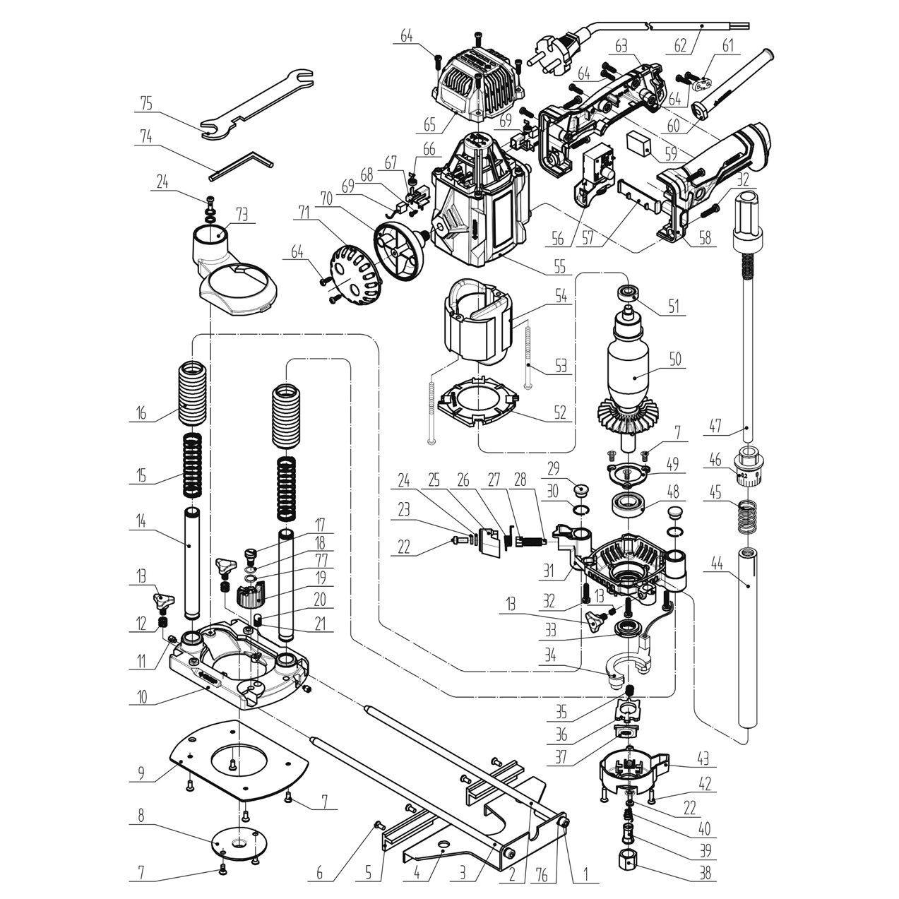 Фрезер универсальный ФПР-1200
