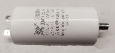 Конденсатор 30мкФ 450V h=81mm d=42mm