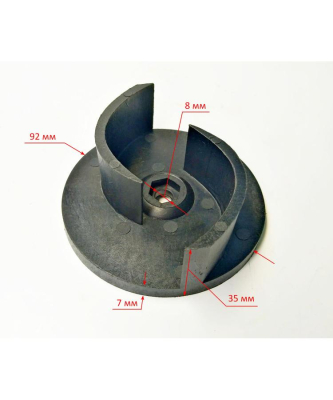 Крыльчатка D=91мм, Н=35мм для ДН-1100Н(31) SMT