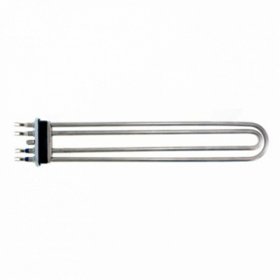ТЭН 5000W, L400мм, R15, K4, прямой, 220V