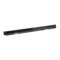 Декоративная крышка 218910140 (нижняя) передней панели для плит Beko